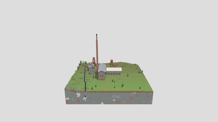 MineRhondda Colliery 3D Model