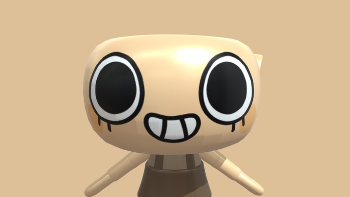 Shelly Official - Dandys World 3D Model