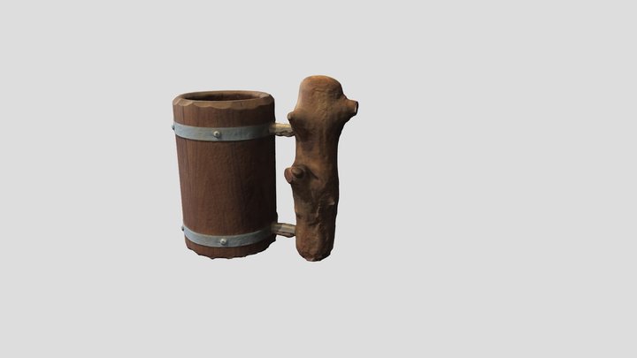 Beer_Wood 3D Model