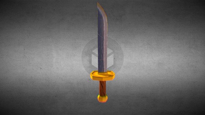 Espada_Teste De Pintura_ 3D Model