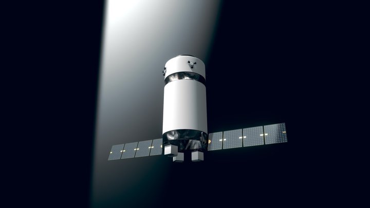 Dragon XL - SpaceX 3D Model