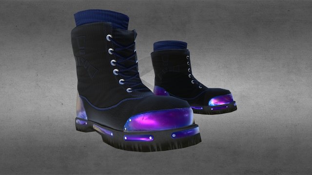 Tempered | Boots 3D Model