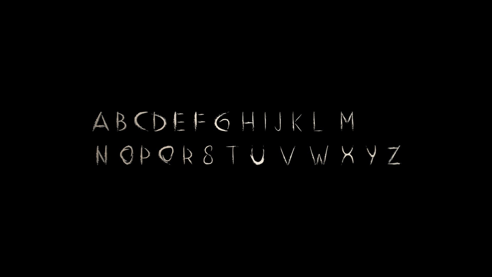 SprayPaint FONT Upper Letters