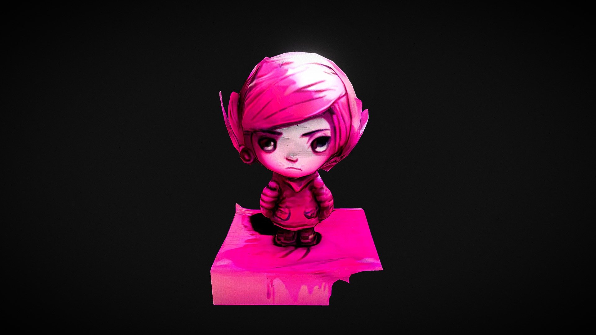 "Purple Pink Violet: A Cartoon Doll's Artistic M - Download Free 3D ...