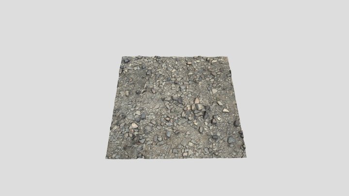 River Rock 3D Model