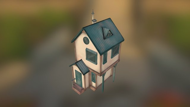 Cabin 3D Model