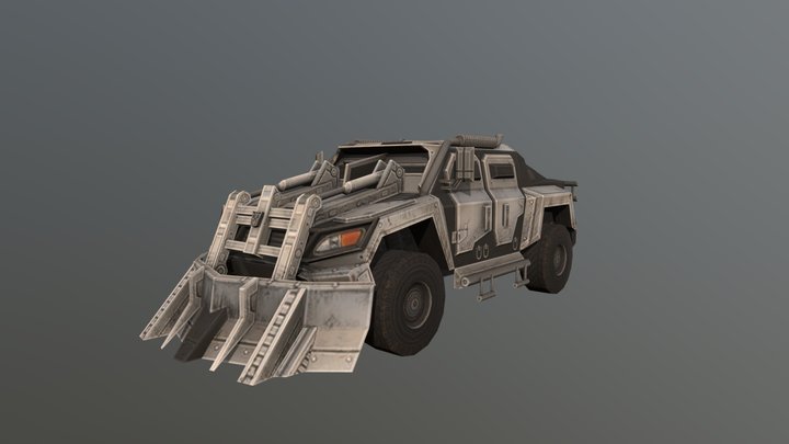 Transformers Universe: Rampart's Vehicle Form 3D Model