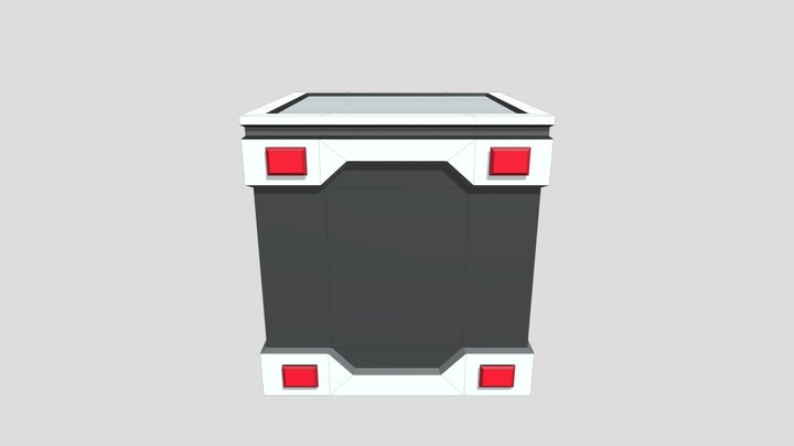 Crate2 3D Model