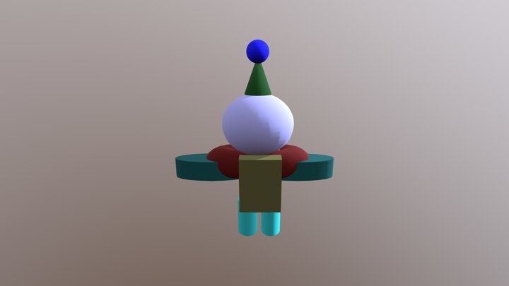 Robot from Maya 3D Model