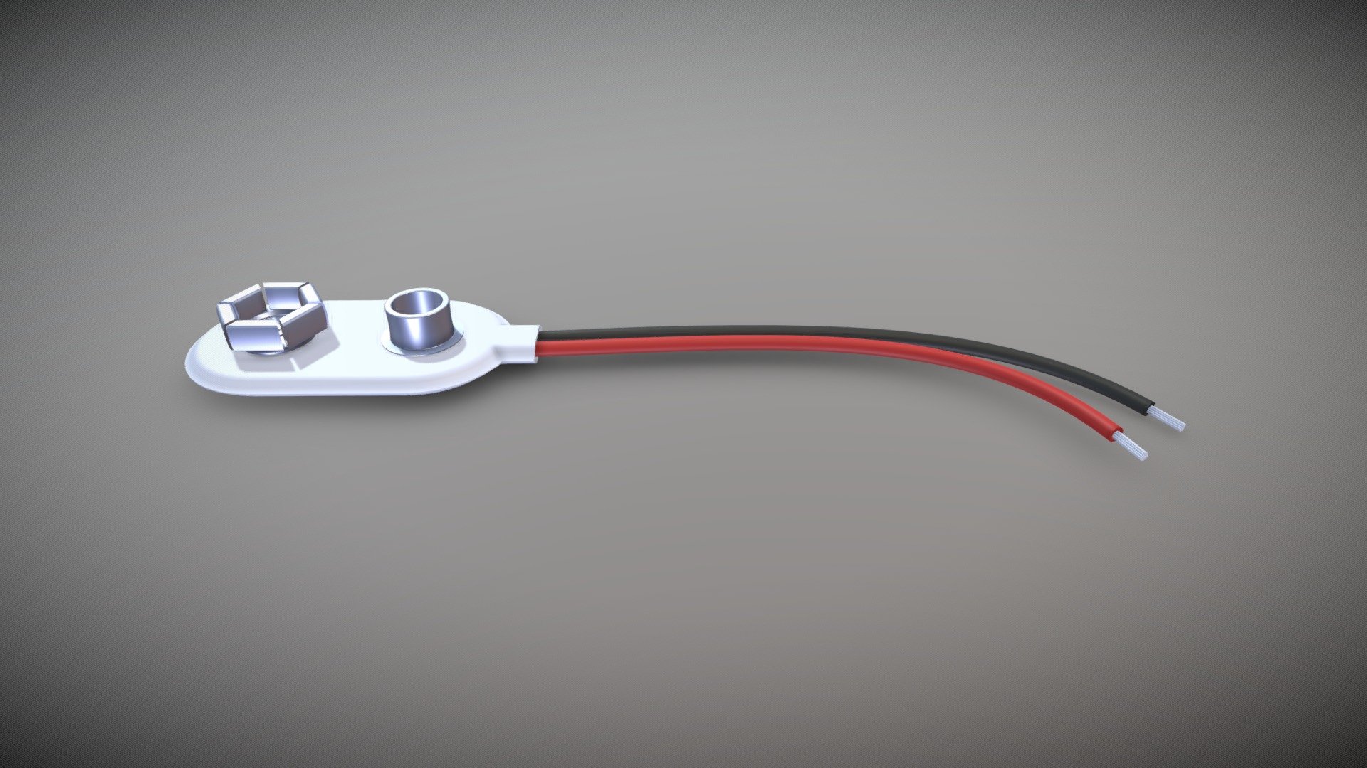 Connector voor 9 volt blokbatterij