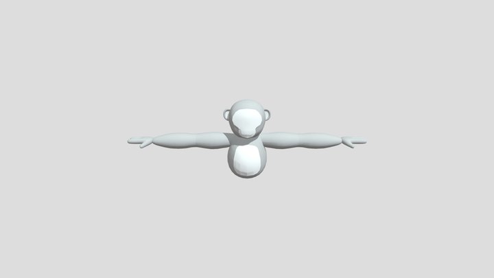 Orangu model 3D Model