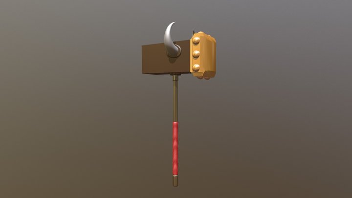 Mattie's hammer egotrigger 3D Model