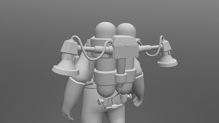 Furious Flyer Jetpack (tf2) 3D Model