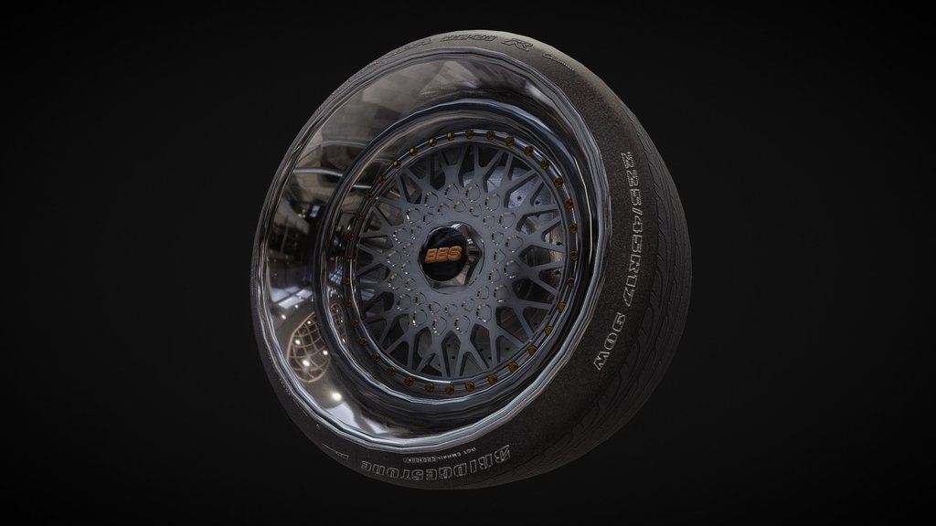 BBS RS16 Tuner Car Wheel