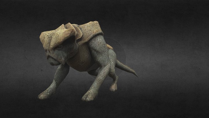 Lizard Mule 3D Model