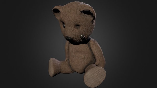 Teddybear Asset 3D Model