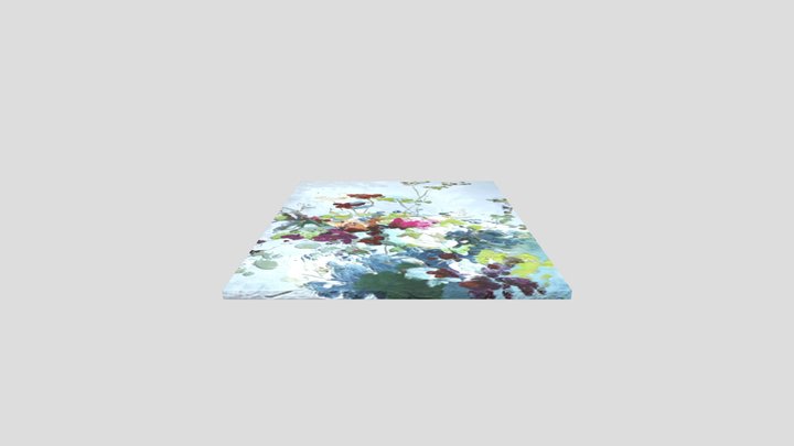Painting Abstract Flower
