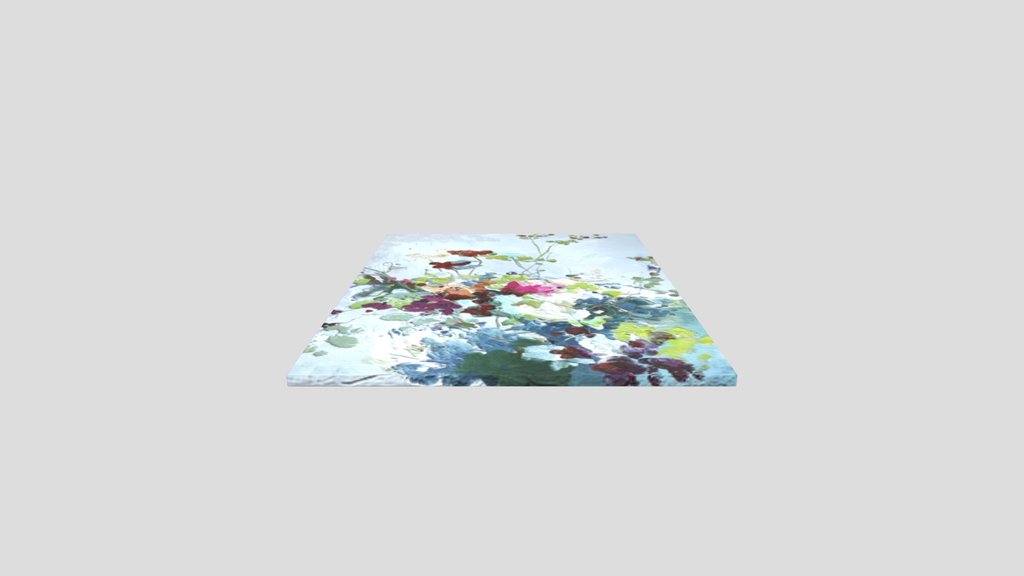 Painting Abstract Flower