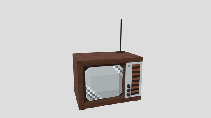 Old school TV – Modelo 3D gratuito STL