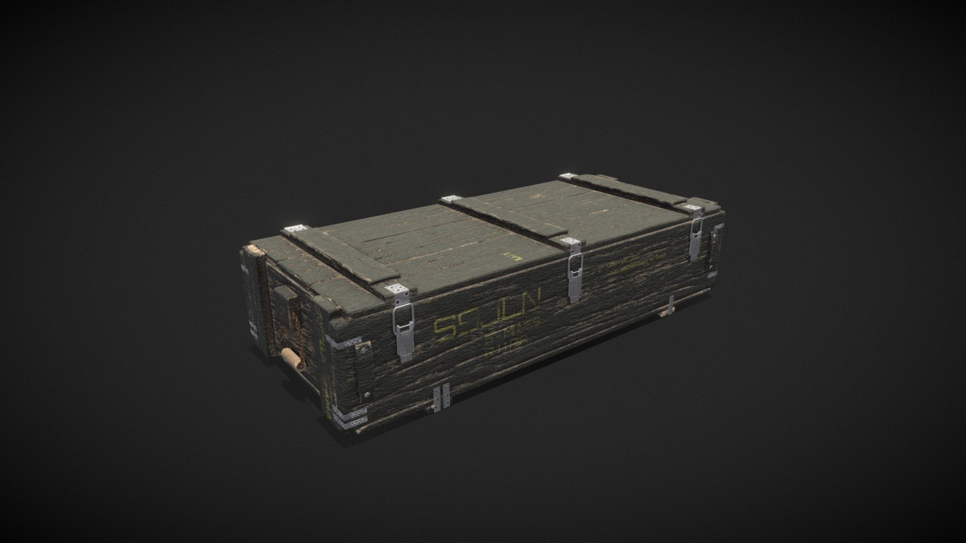 world war 2 ammunition box - Buy Royalty Free 3D model by cgmax7 ...