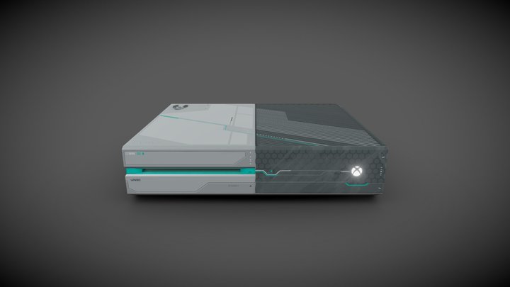 Halo 5: Guardians Special Edition Xbox One 3D Model
