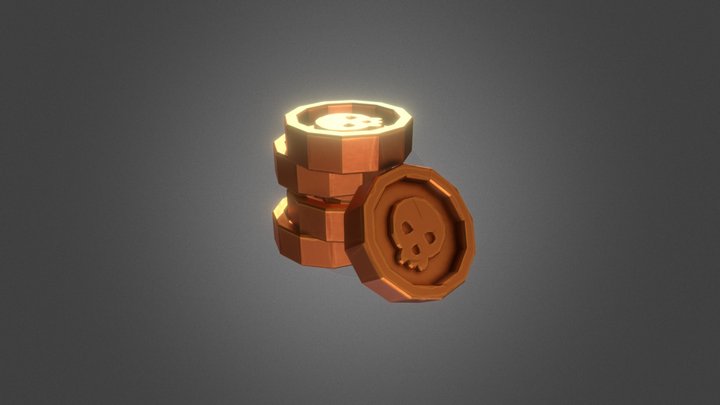 Coins 3D Model