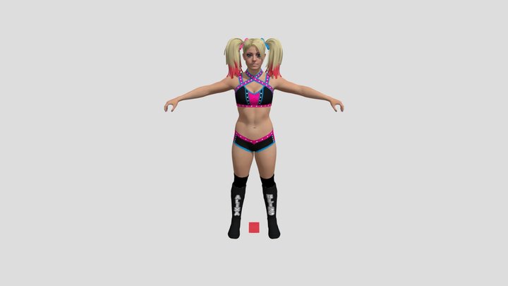 AlexaBliss-2_2K20 3D Model