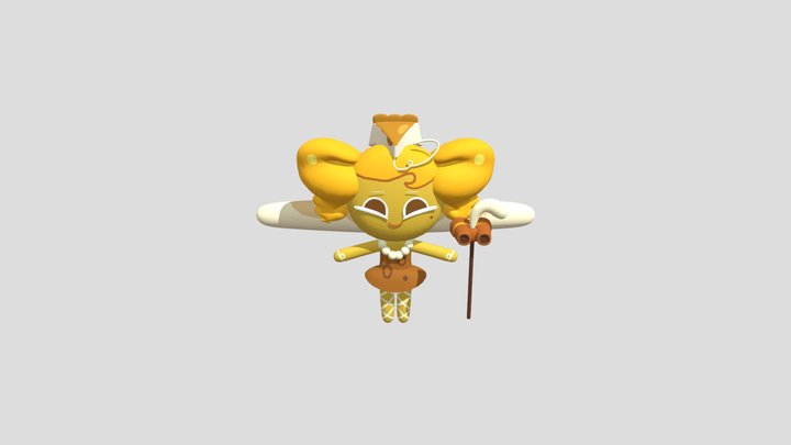 Cheesecake cookie (not mine – Free 3D Model STL