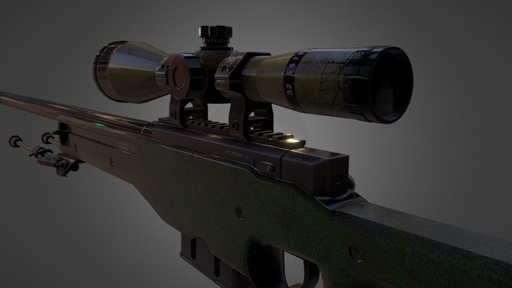 AWP 3D Model