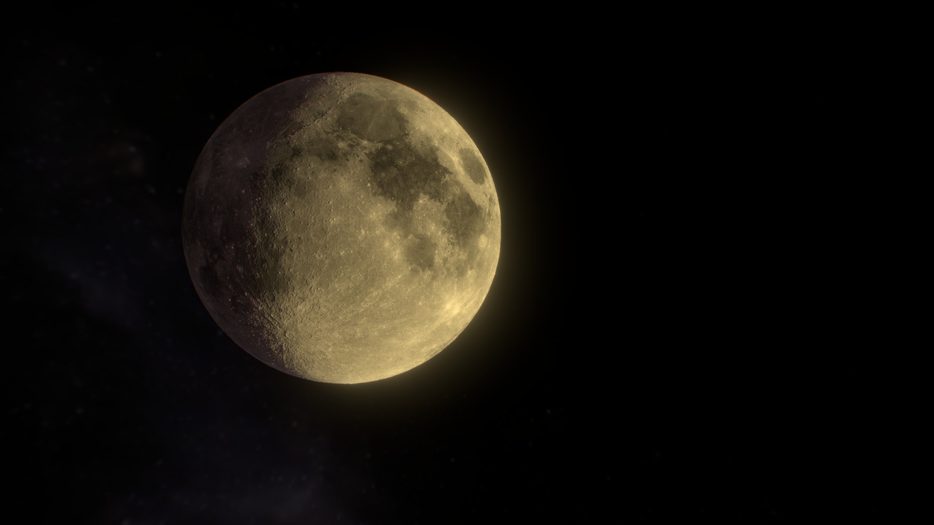 3D model Moon - This is a 3D model of the Moon. The 3D model is about a planet in space.