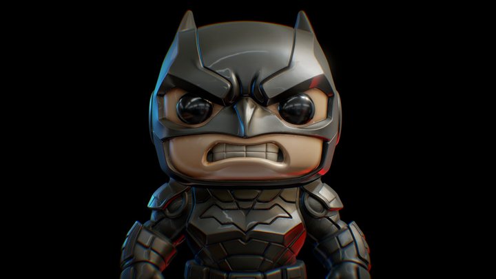 Armored Batman 3D Model