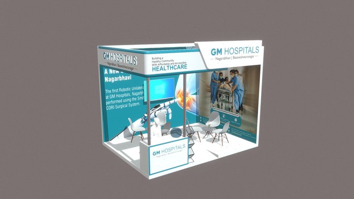 GM Hospitals Stand Design