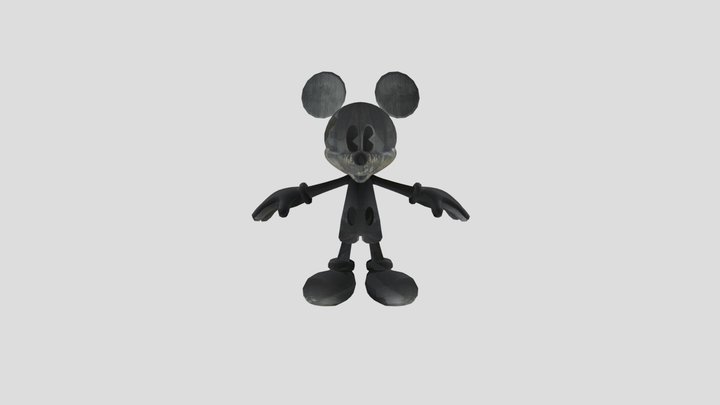 Ancient Mickey Rigged – Free 3D Model STL