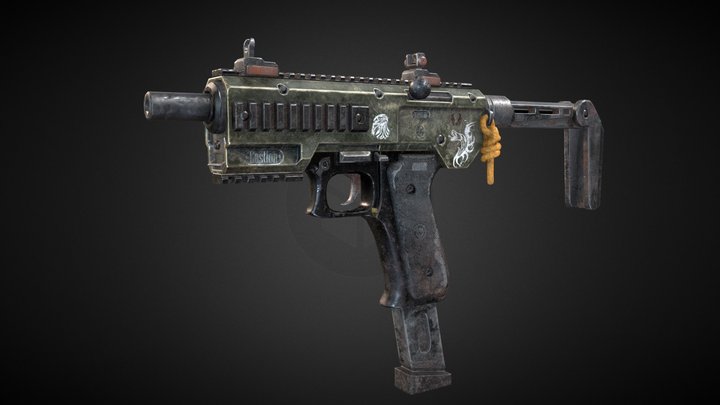 Demo Art Test: HF Concept: SMG 3D Model