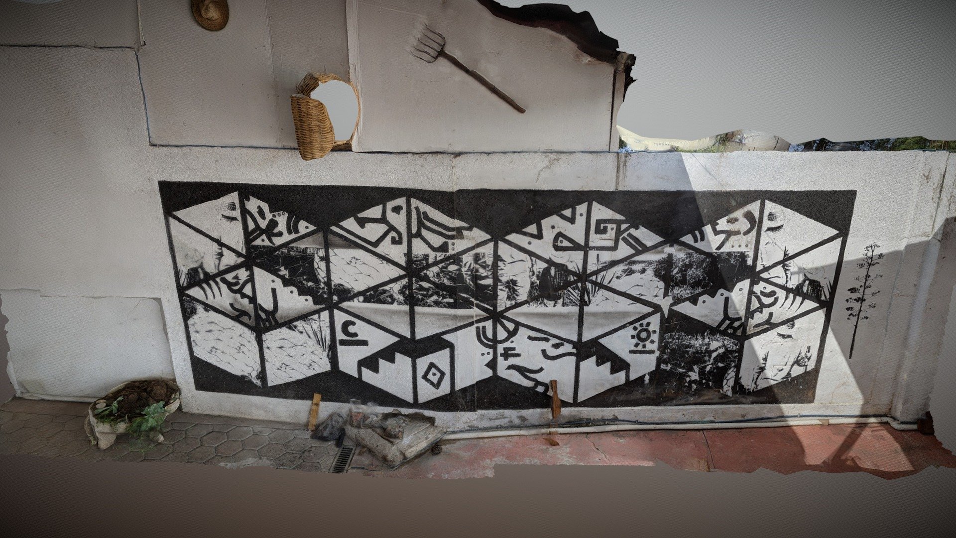 Oaxacan Cafe Mural