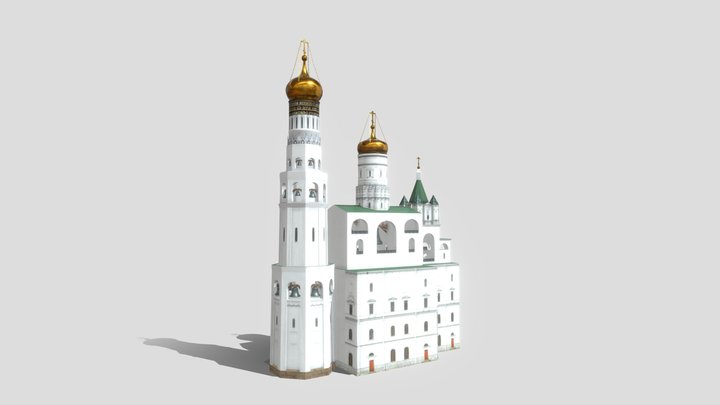 Ivan The Great Bell Tower 3D Model
