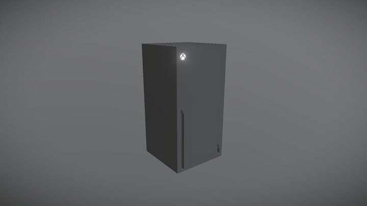 Xbox Series X 3D Model