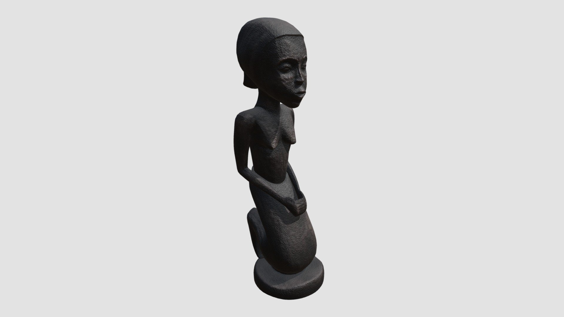 statuette — Sketchfab embed 3D viewer