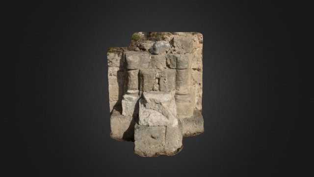 Ruinas de San Pedro (S. XII) Brihuega 3D Model