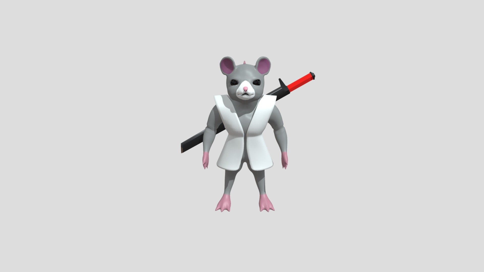 RatSamurai - Download Free 3D model by САНЯ (@lliypuk2019) [4e63623 ...