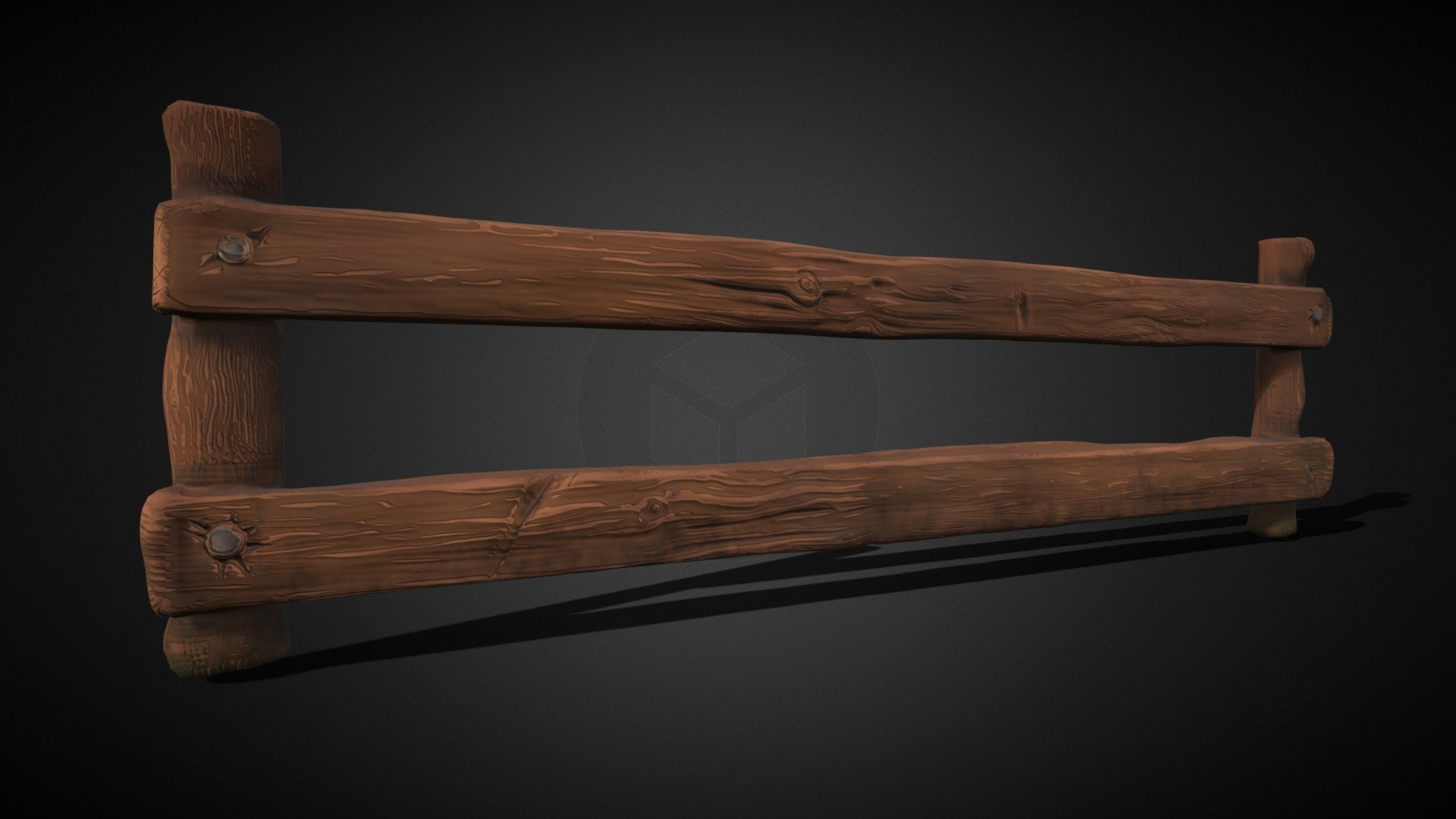 Wooden Fence 1 | Stylized