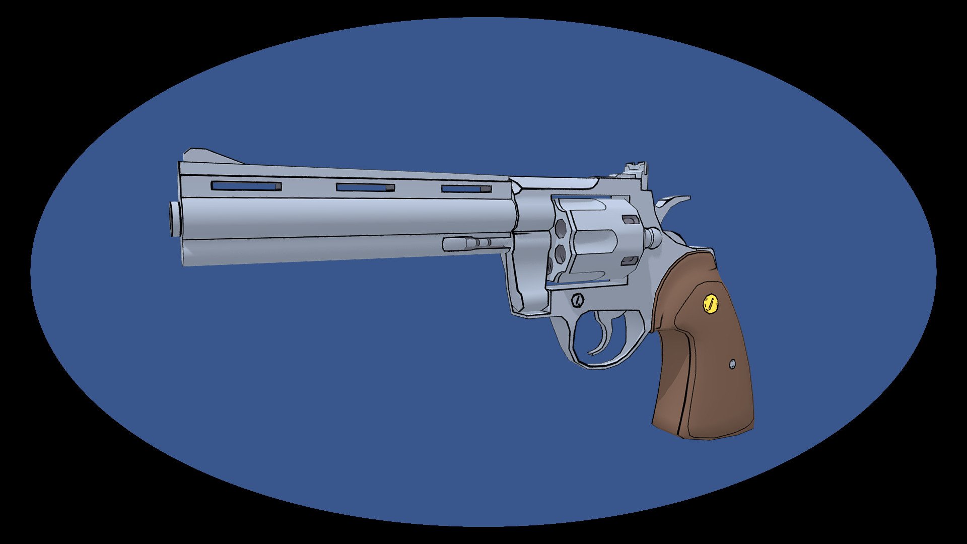Revolver - Colt Python 357 (WIP) - 3D model by Lewis Perez (@NS-Studio ...