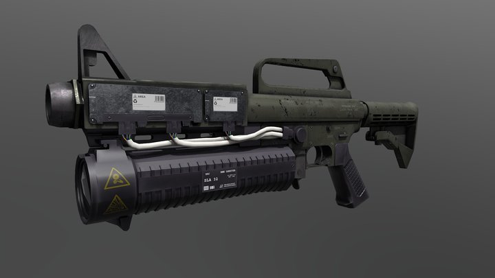 AR-121 3D Model