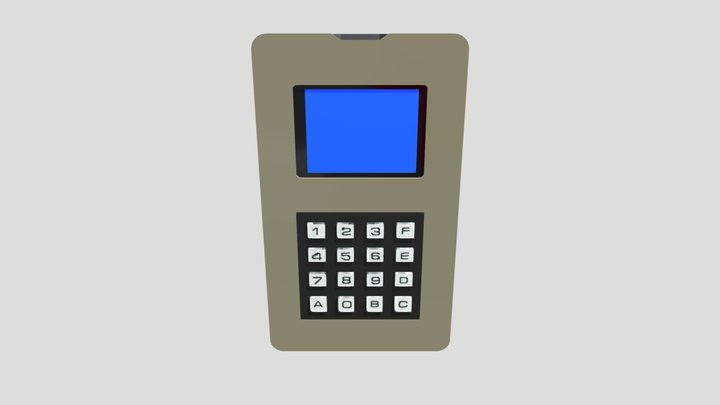 Handpiece MkII 3D Model