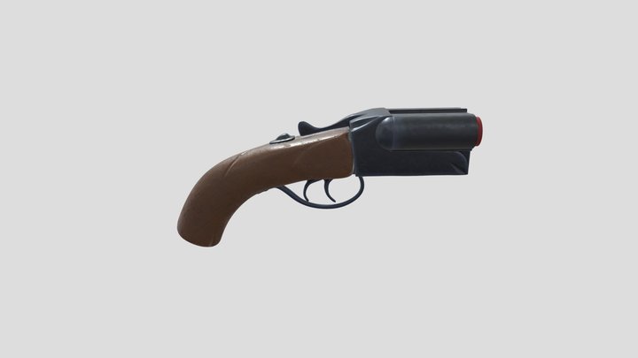 The littlest Shotgun 3D Model