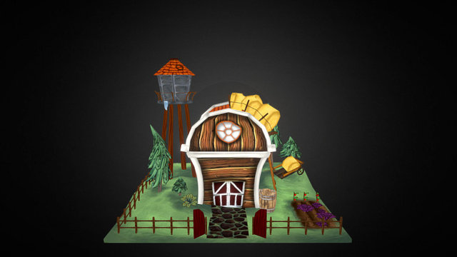 Farm asset 3D Model