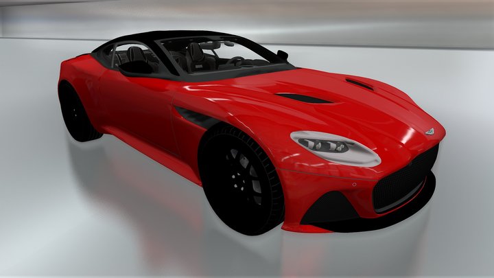 Aston Martin DBS Super Leggera 3D Model