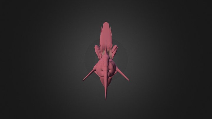 chines elephantine space ship 3D Model