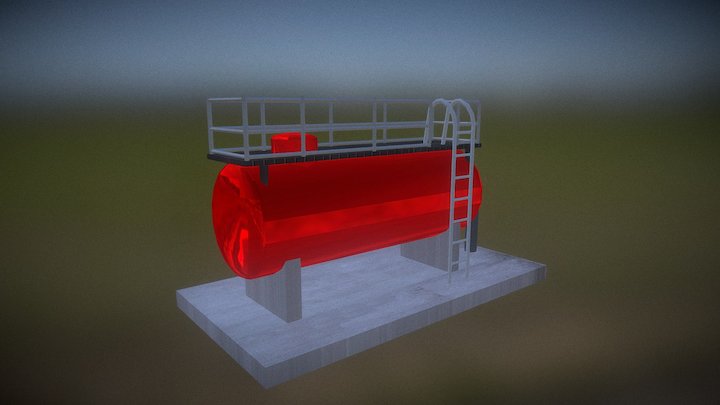 Oleo Tank 3D Model