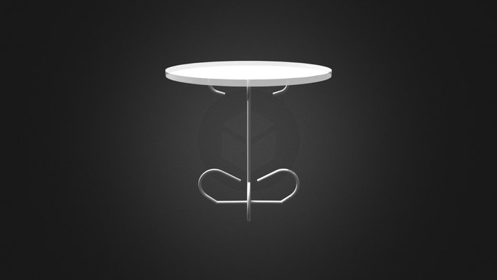 Table And Cloth 3D Model